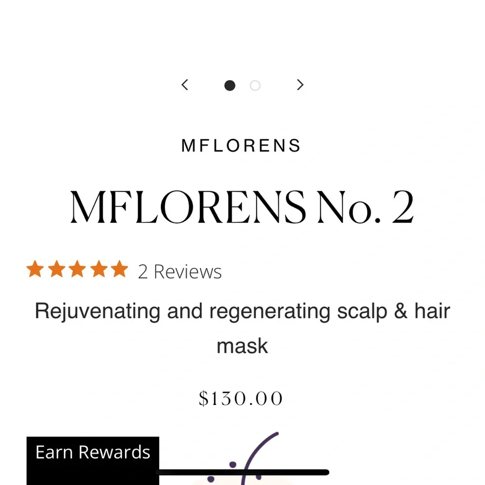NIB MFlorens No 3 fortify hydrate polish  healthy Hair New Hair Styling Serum